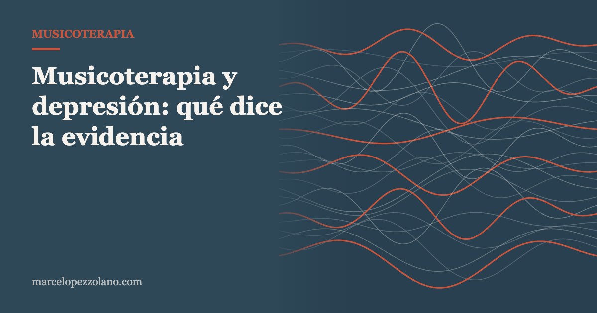 En este momento estás viendo Musicoterapia para la depresión: qué dice la evidencia y cómo se trabaja